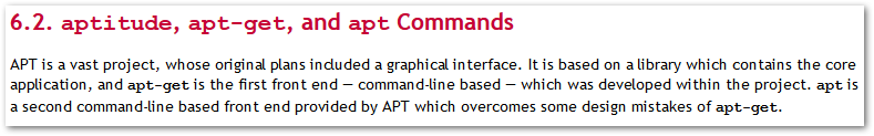 aptitude-apt-get-apt-Commands